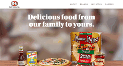 Desktop Screenshot of bgfoods.com